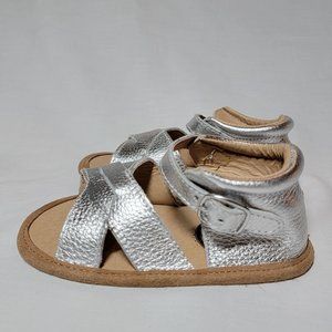 Silver soft sole sandal